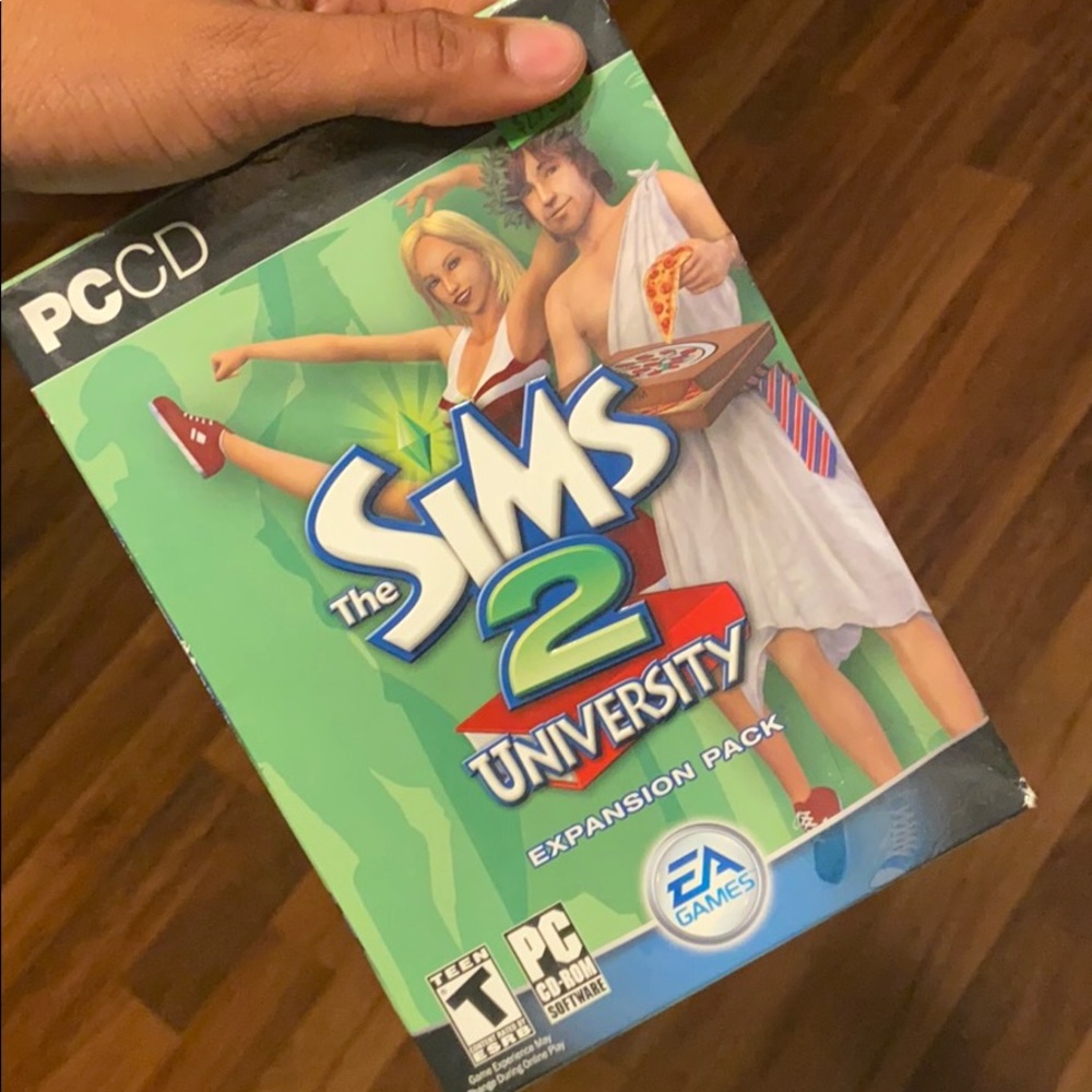The Sims 2 University PC/CD game (expansion pack)
